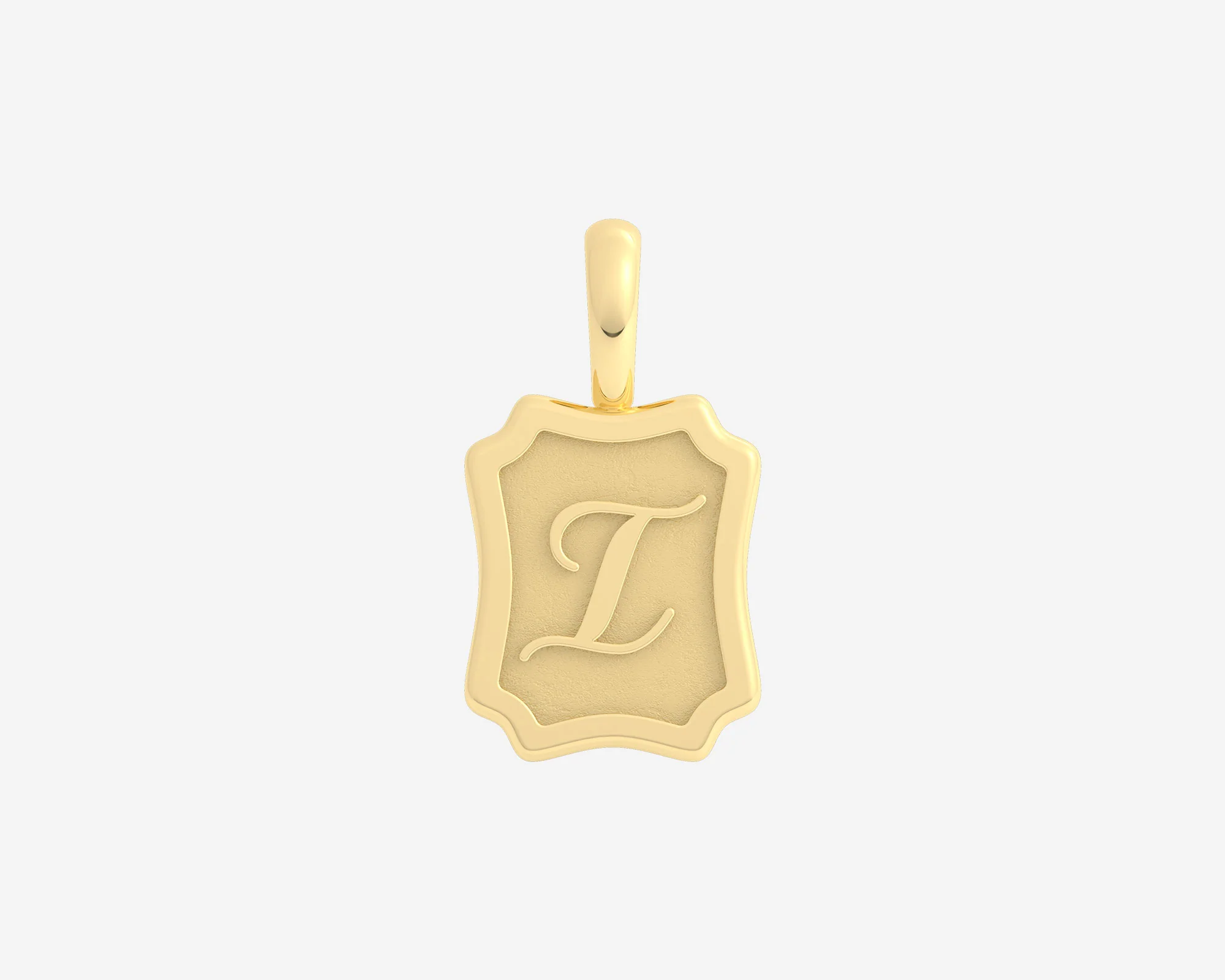The Small Portrait Initial Pendant - Image 27