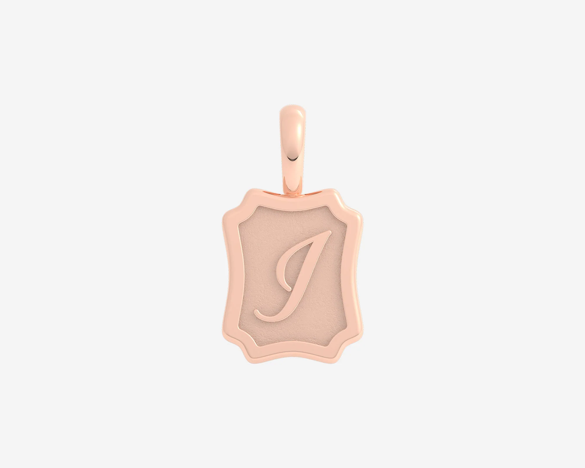 The Small Portrait Initial Pendant - Image 28