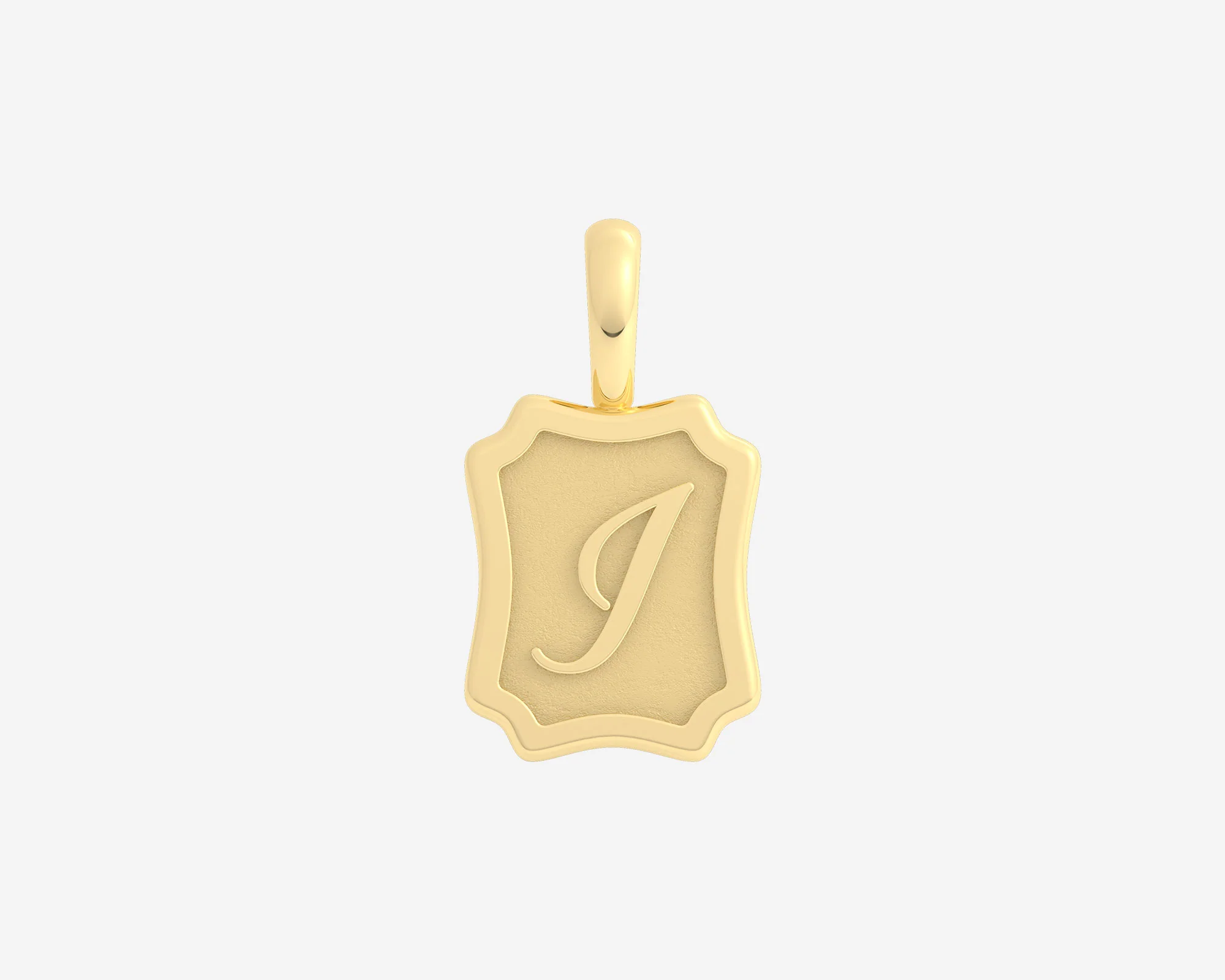 The Small Portrait Initial Pendant - Image 30