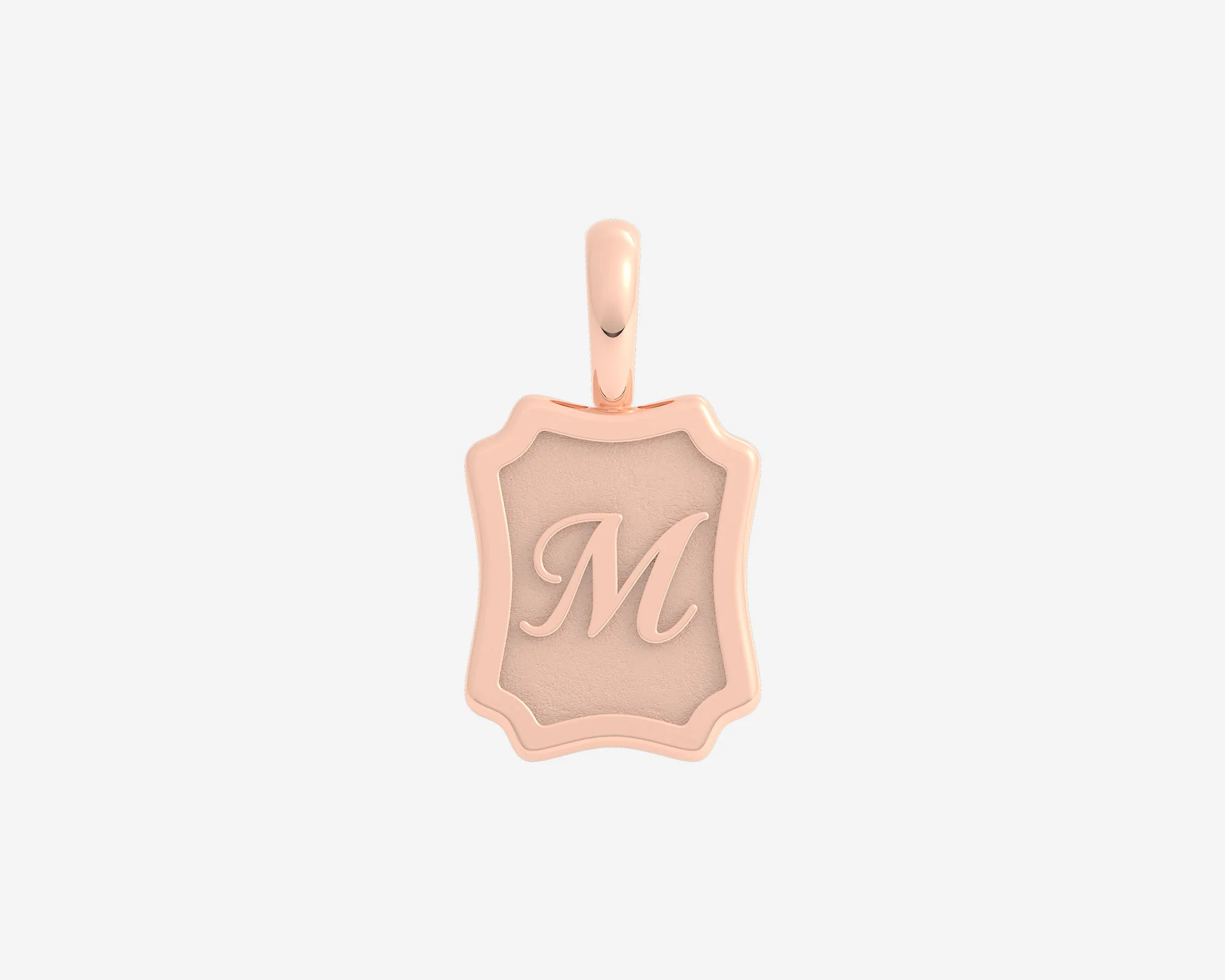 The Small Portrait Initial Pendant - Image 37