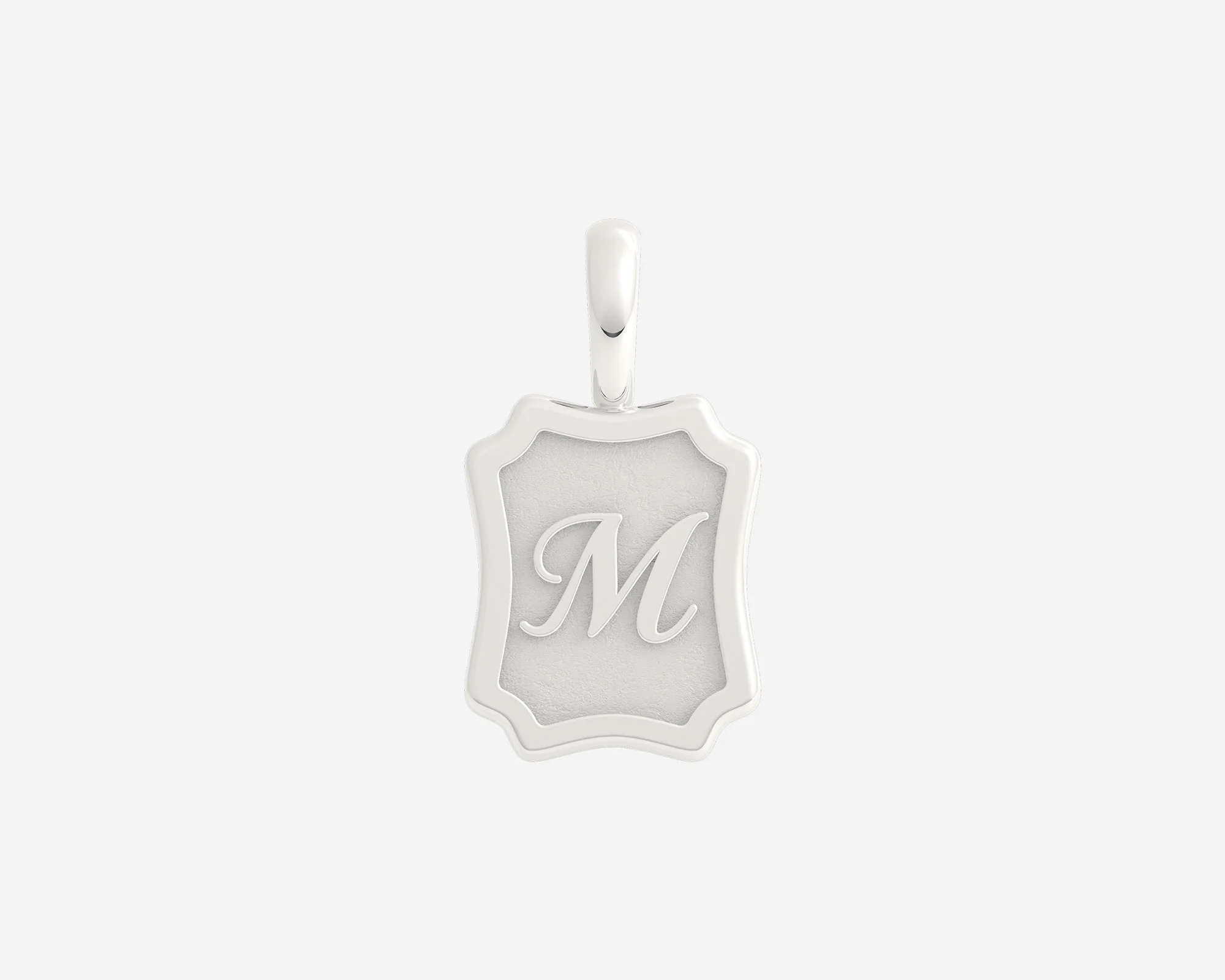 The Small Portrait Initial Pendant - Image 38