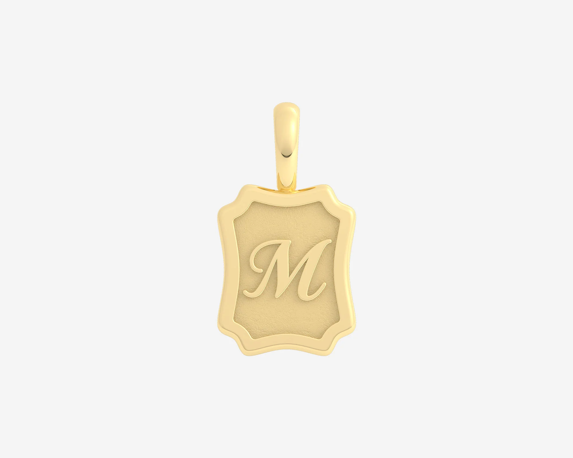The Small Portrait Initial Pendant - Image 39
