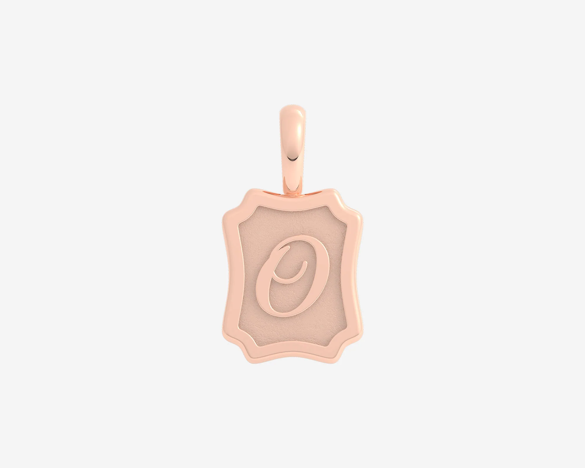 The Small Portrait Initial Pendant - Image 43