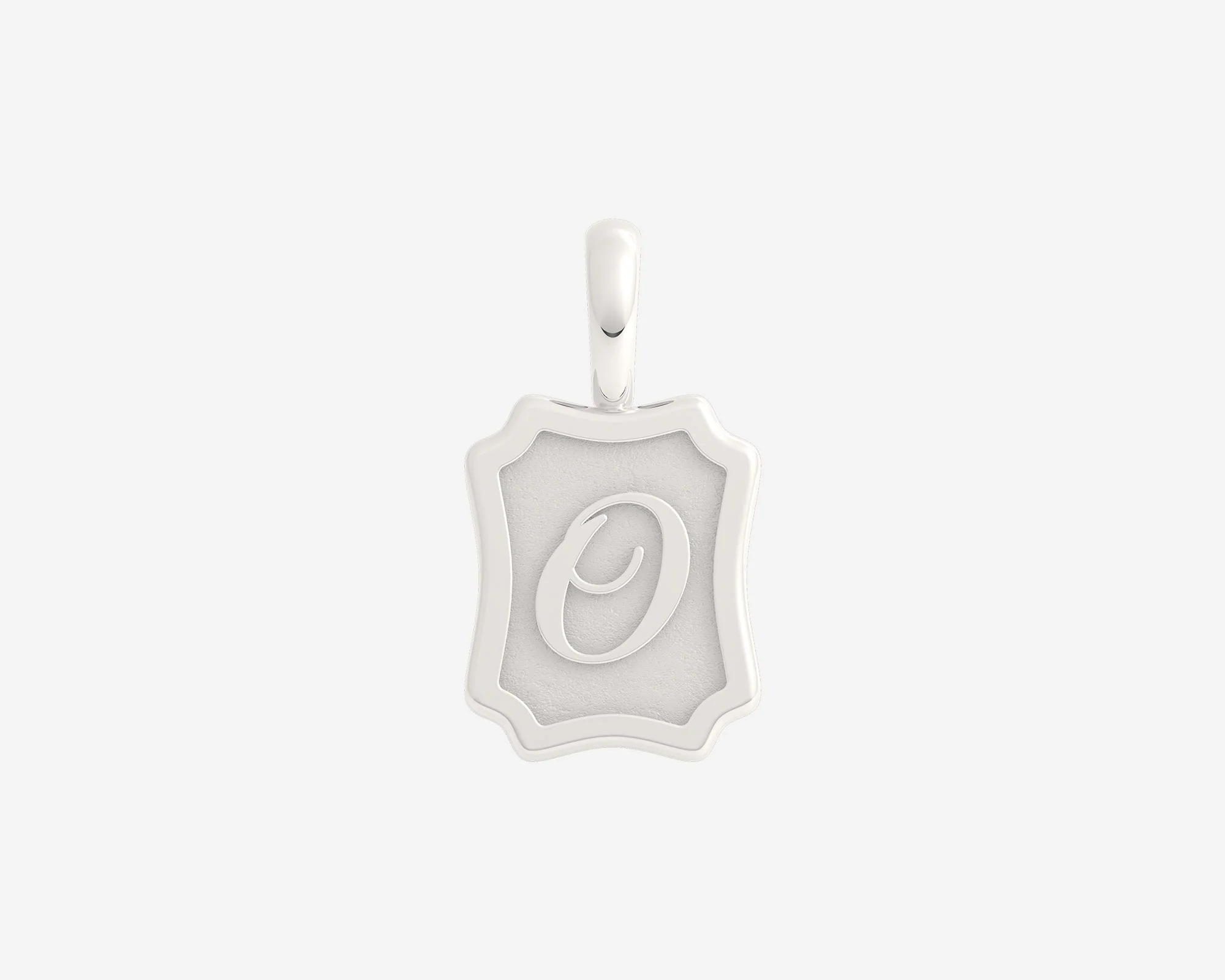 The Small Portrait Initial Pendant - Image 44