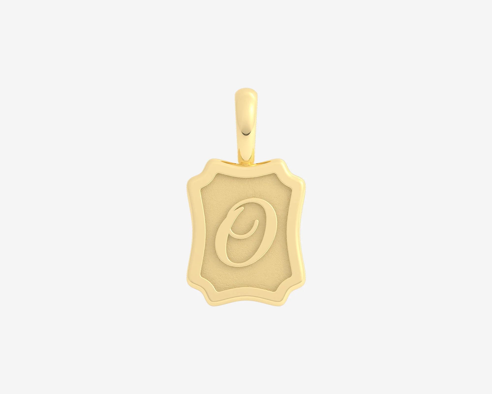 The Small Portrait Initial Pendant - Image 45
