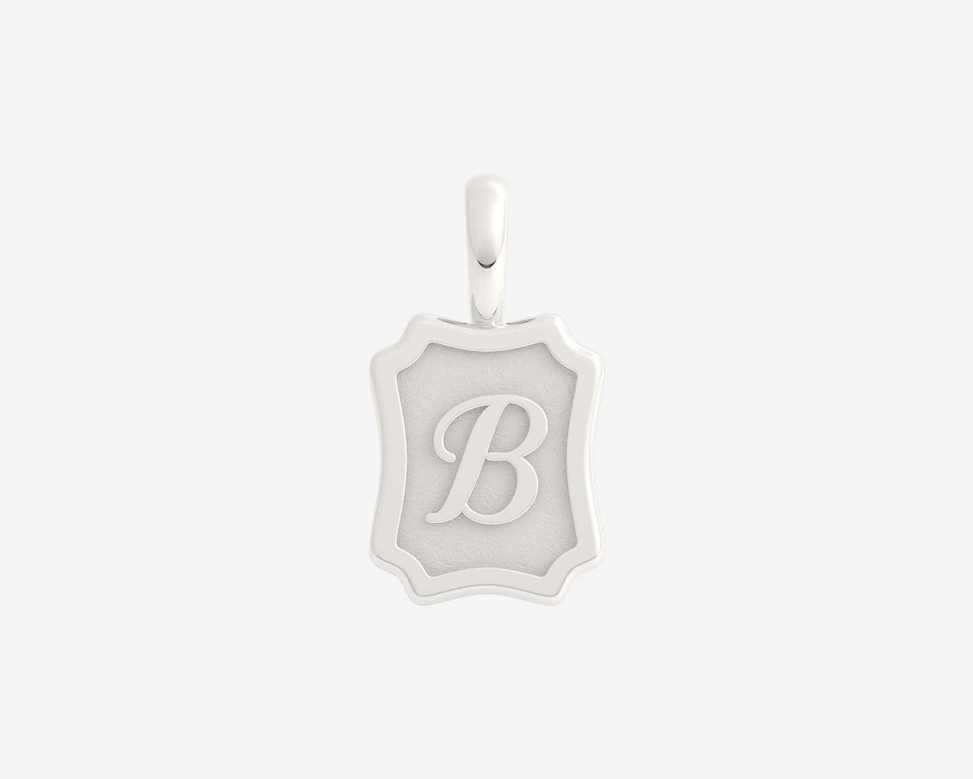 The Small Portrait Initial Pendant - Image 5