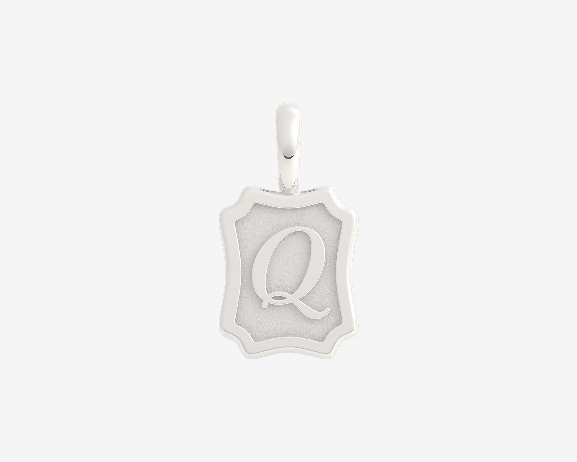 The Small Portrait Initial Pendant - Image 50