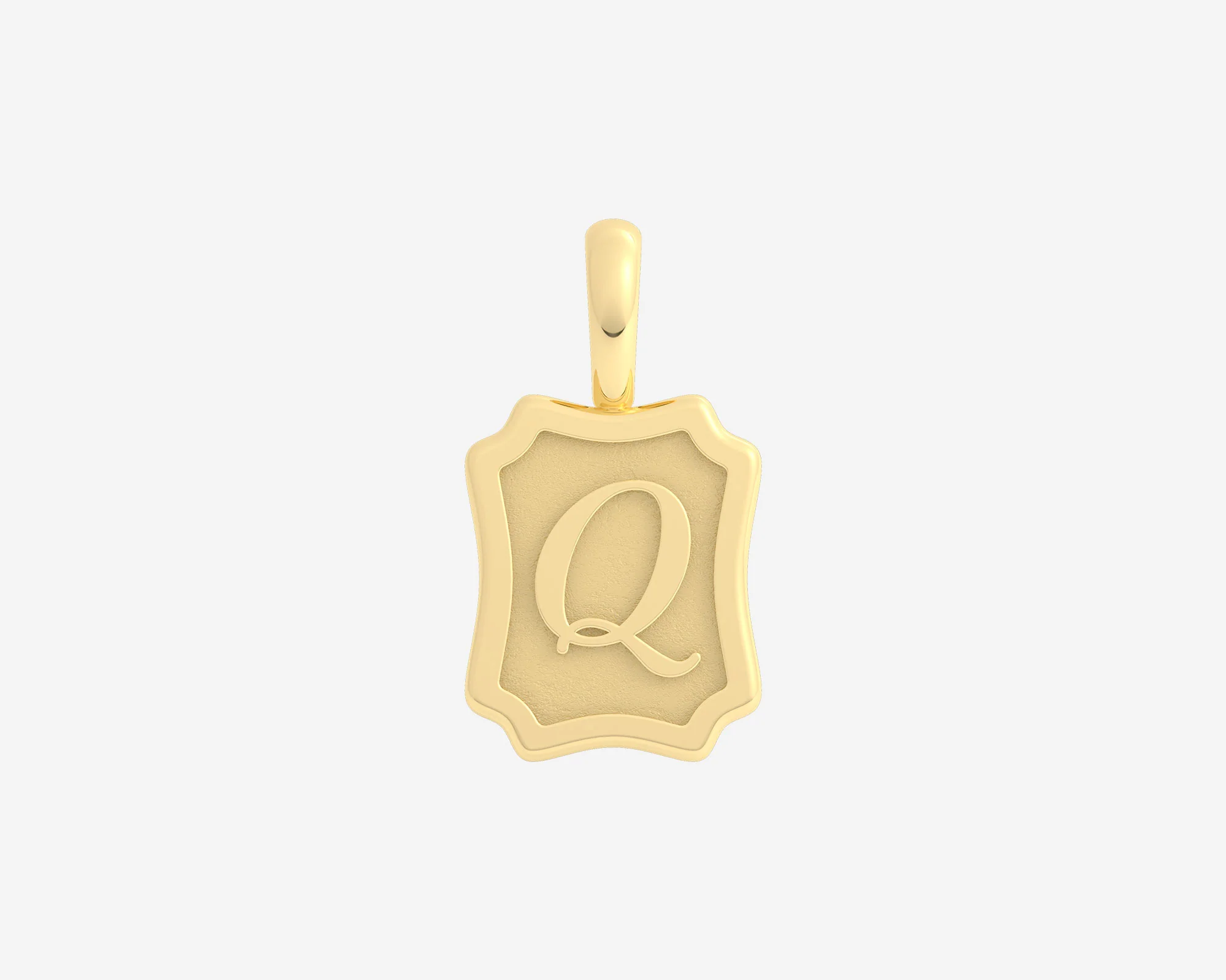 The Small Portrait Initial Pendant - Image 51