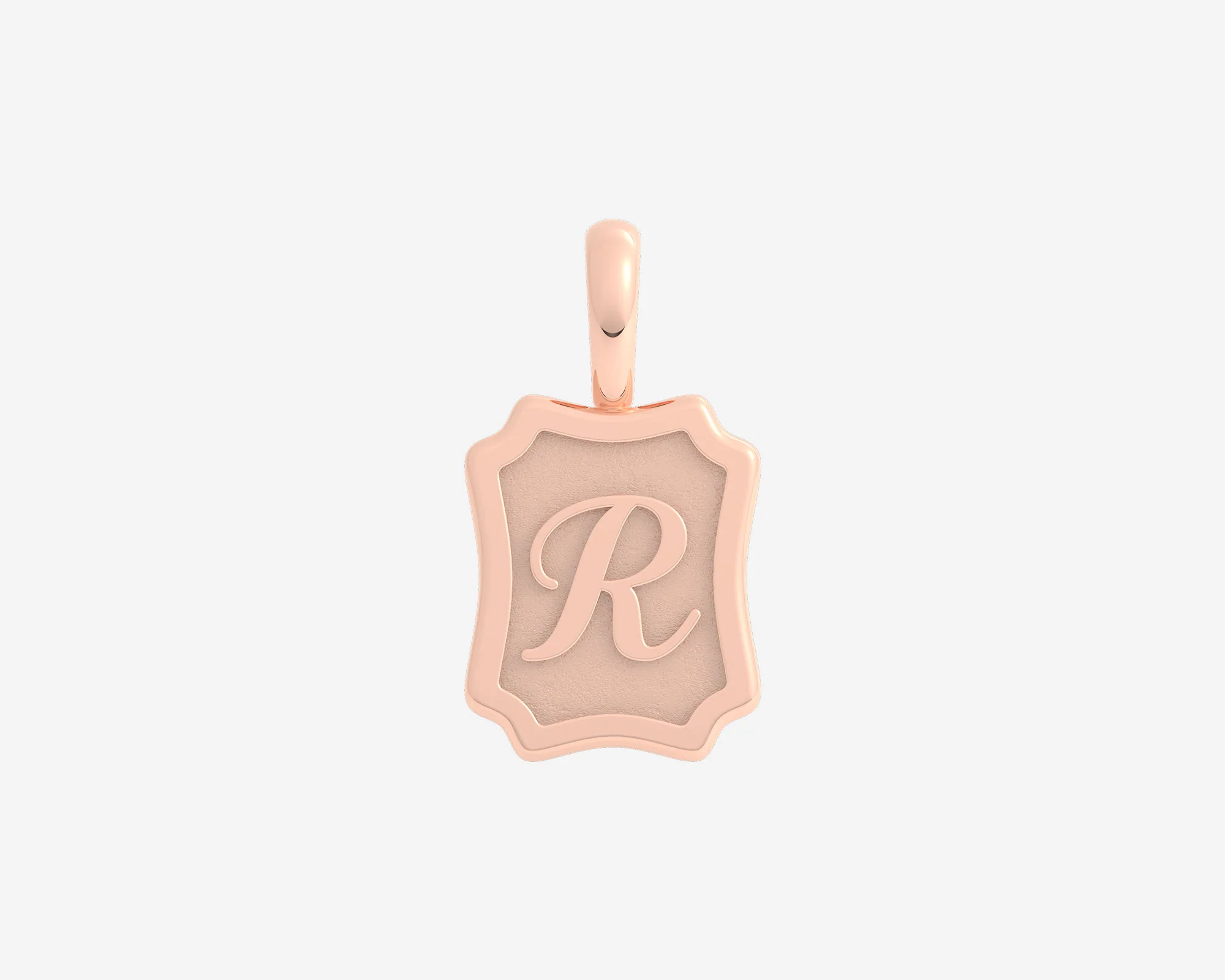 The Small Portrait Initial Pendant - Image 52