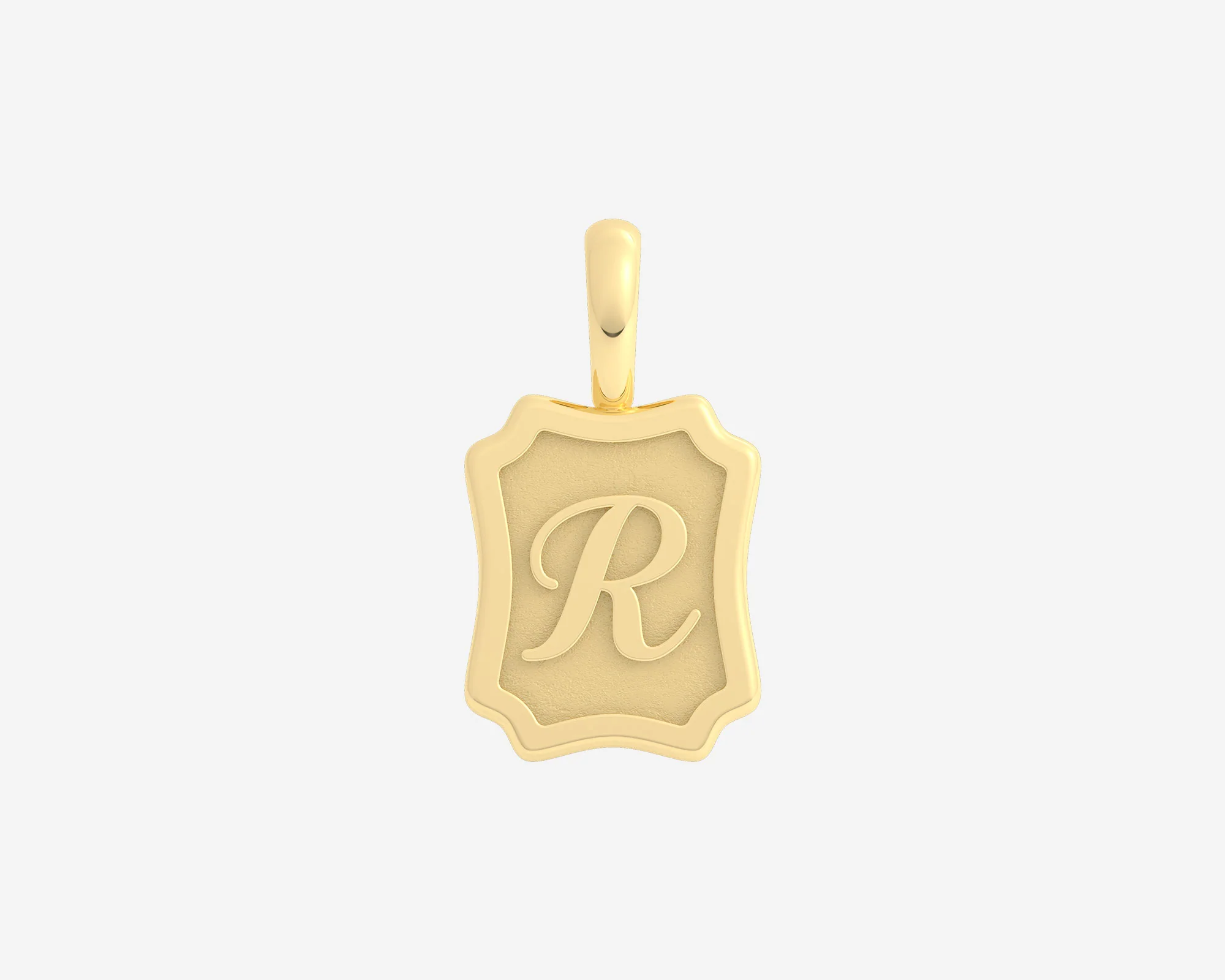 The Small Portrait Initial Pendant - Image 54