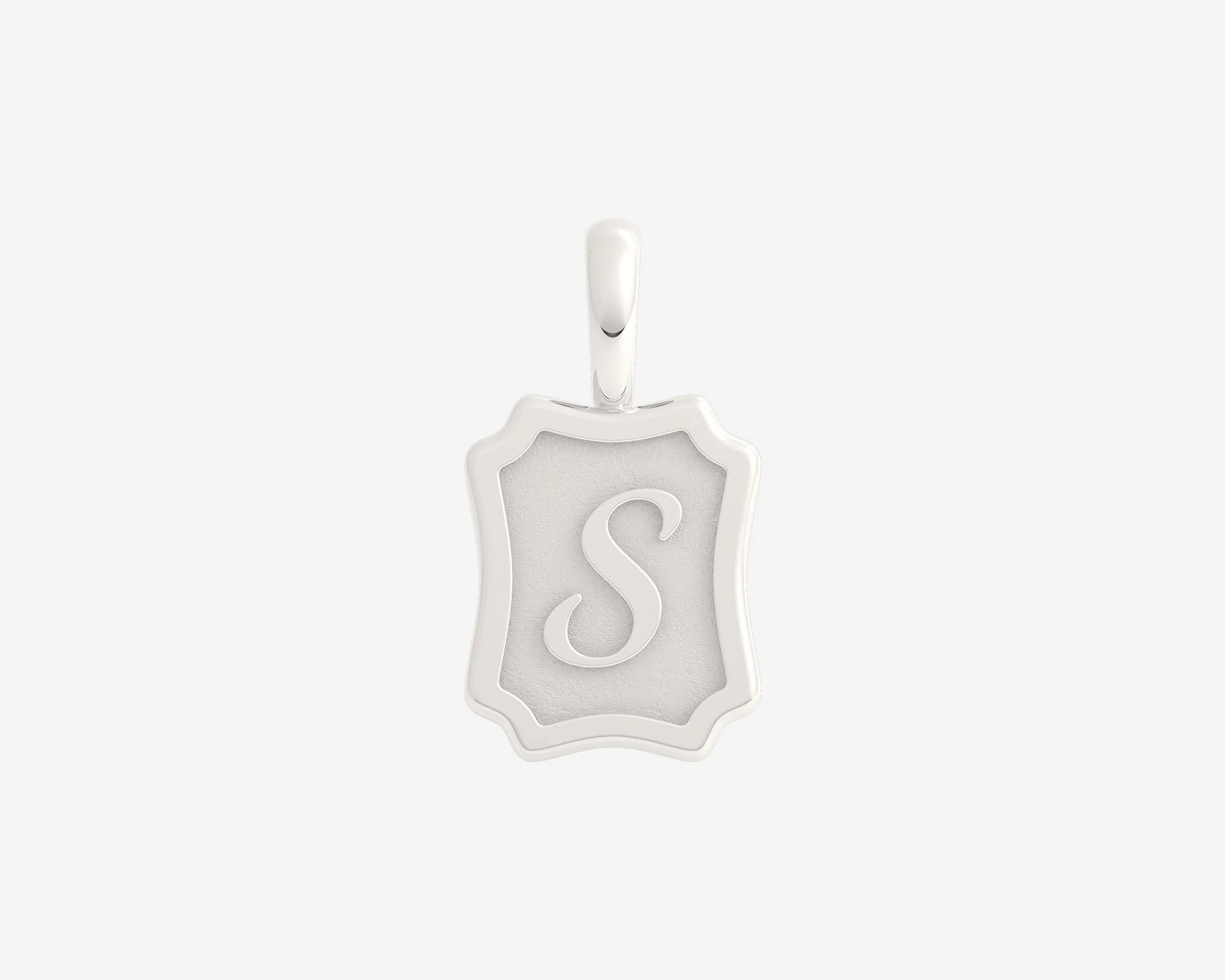 The Small Portrait Initial Pendant - Image 56