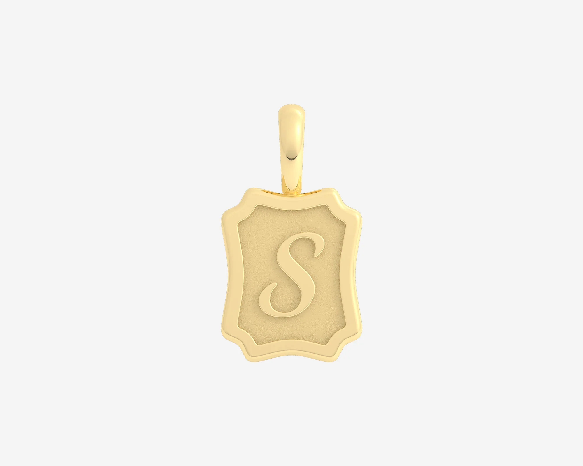 The Small Portrait Initial Pendant - Image 57