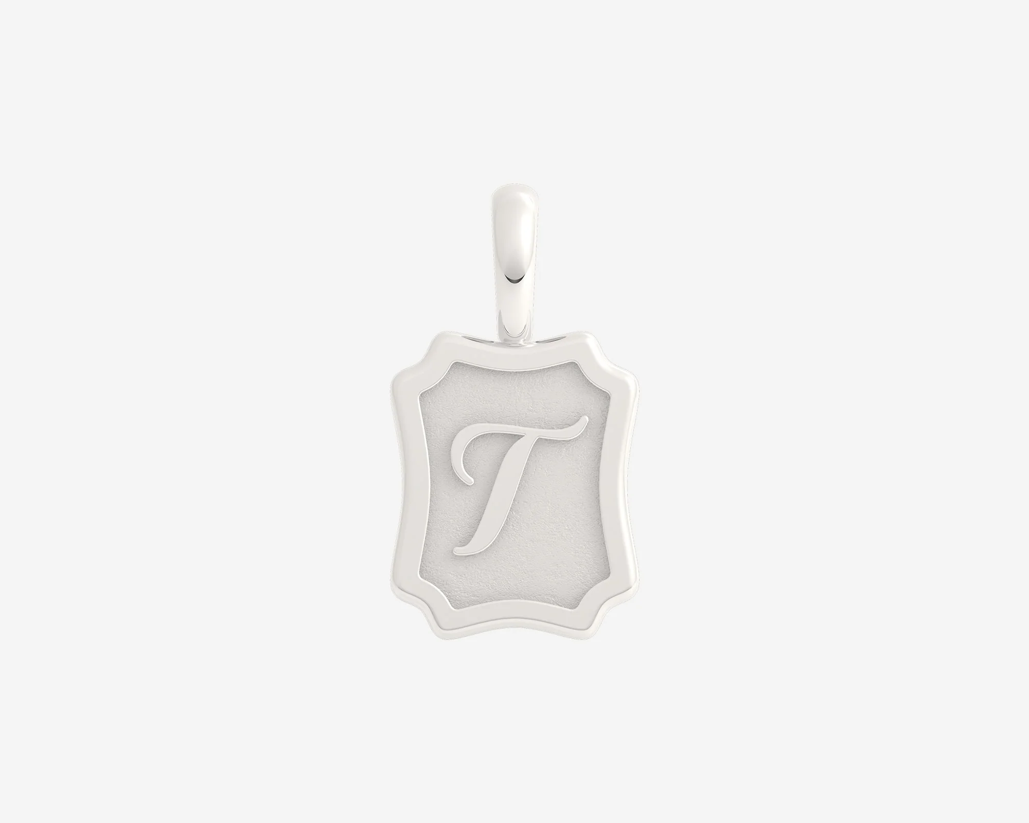 The Small Portrait Initial Pendant - Image 59