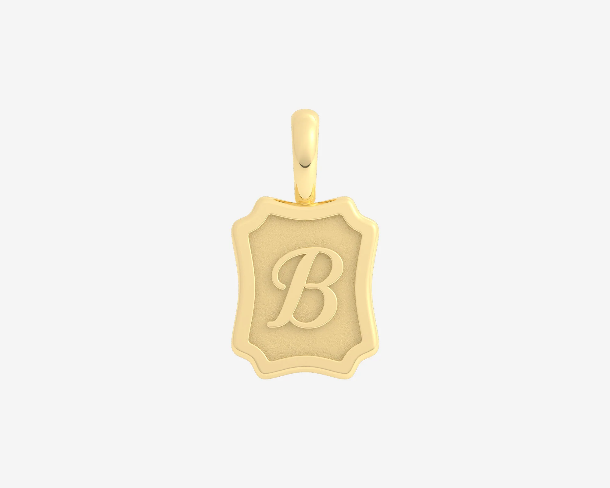 The Small Portrait Initial Pendant - Image 6