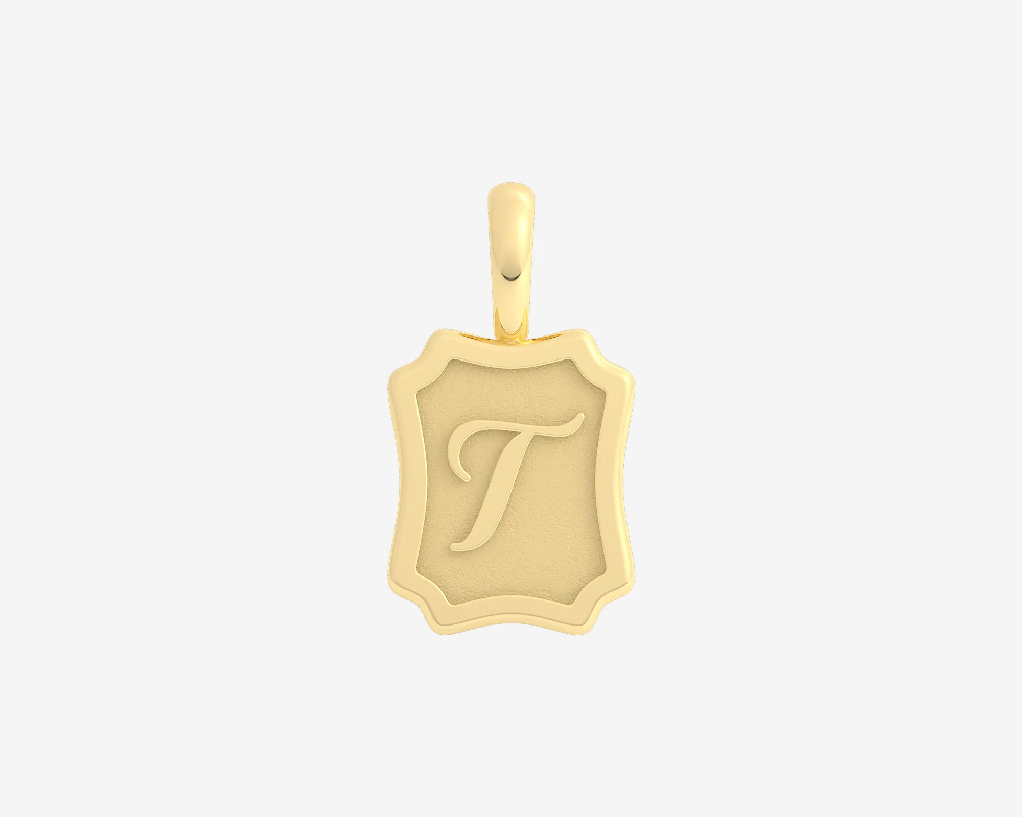 The Small Portrait Initial Pendant - Image 60
