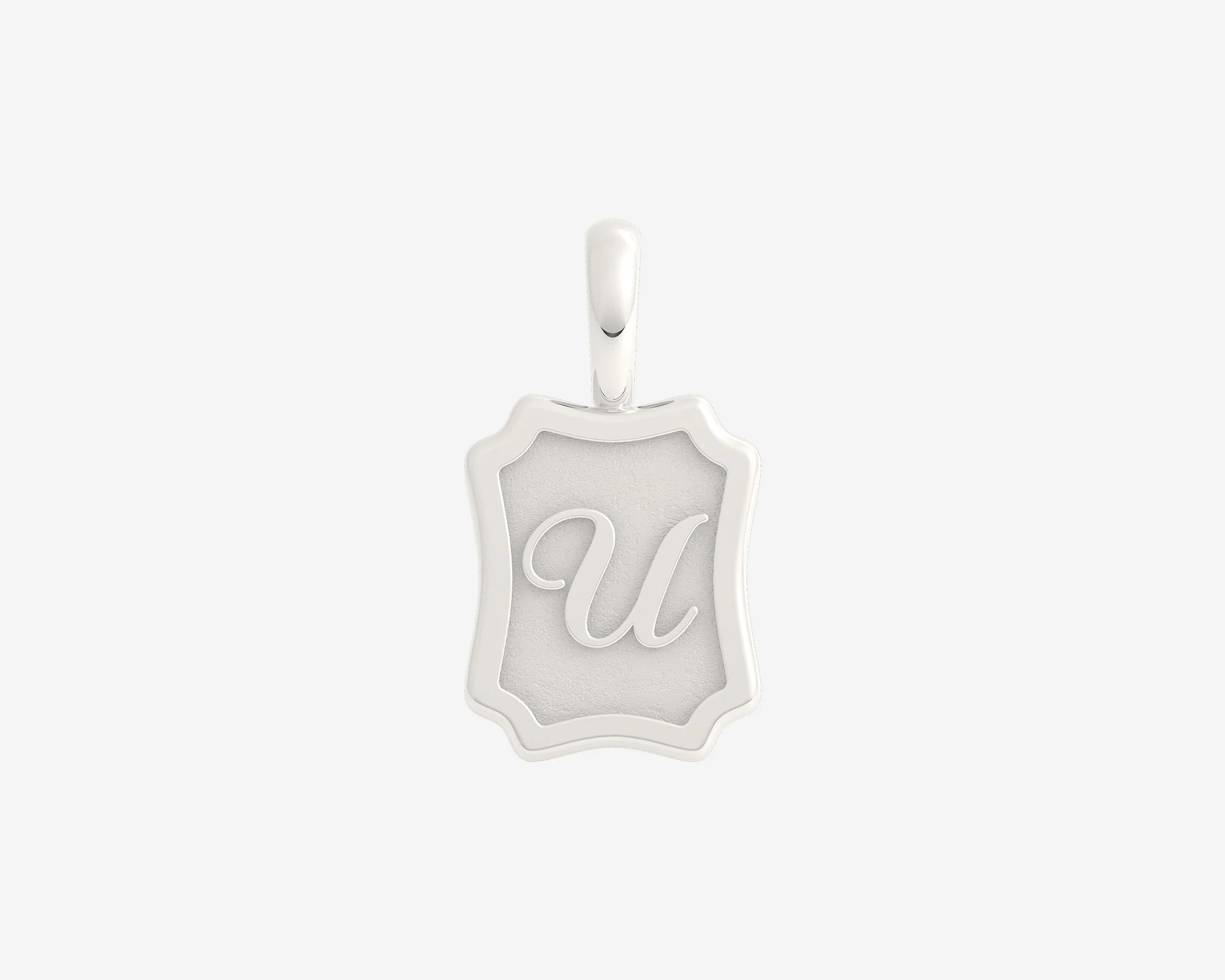 The Small Portrait Initial Pendant - Image 62