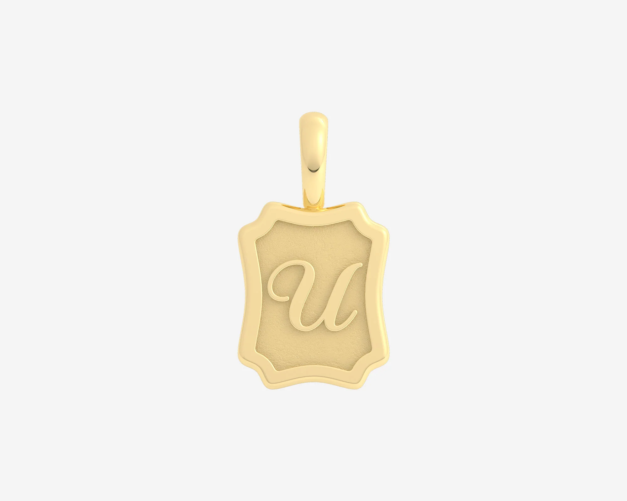 The Small Portrait Initial Pendant - Image 63