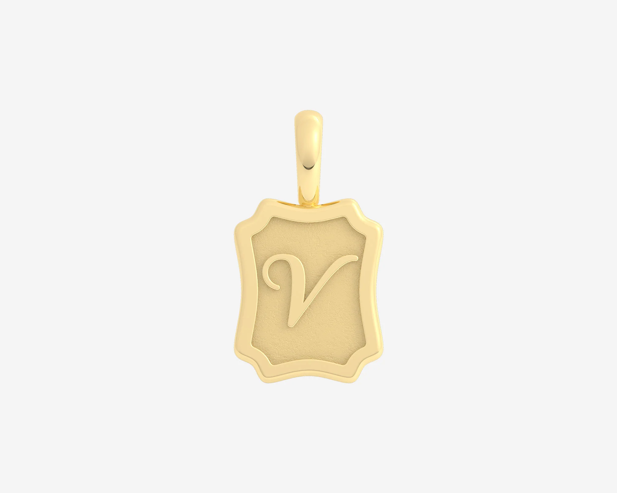 The Small Portrait Initial Pendant - Image 66