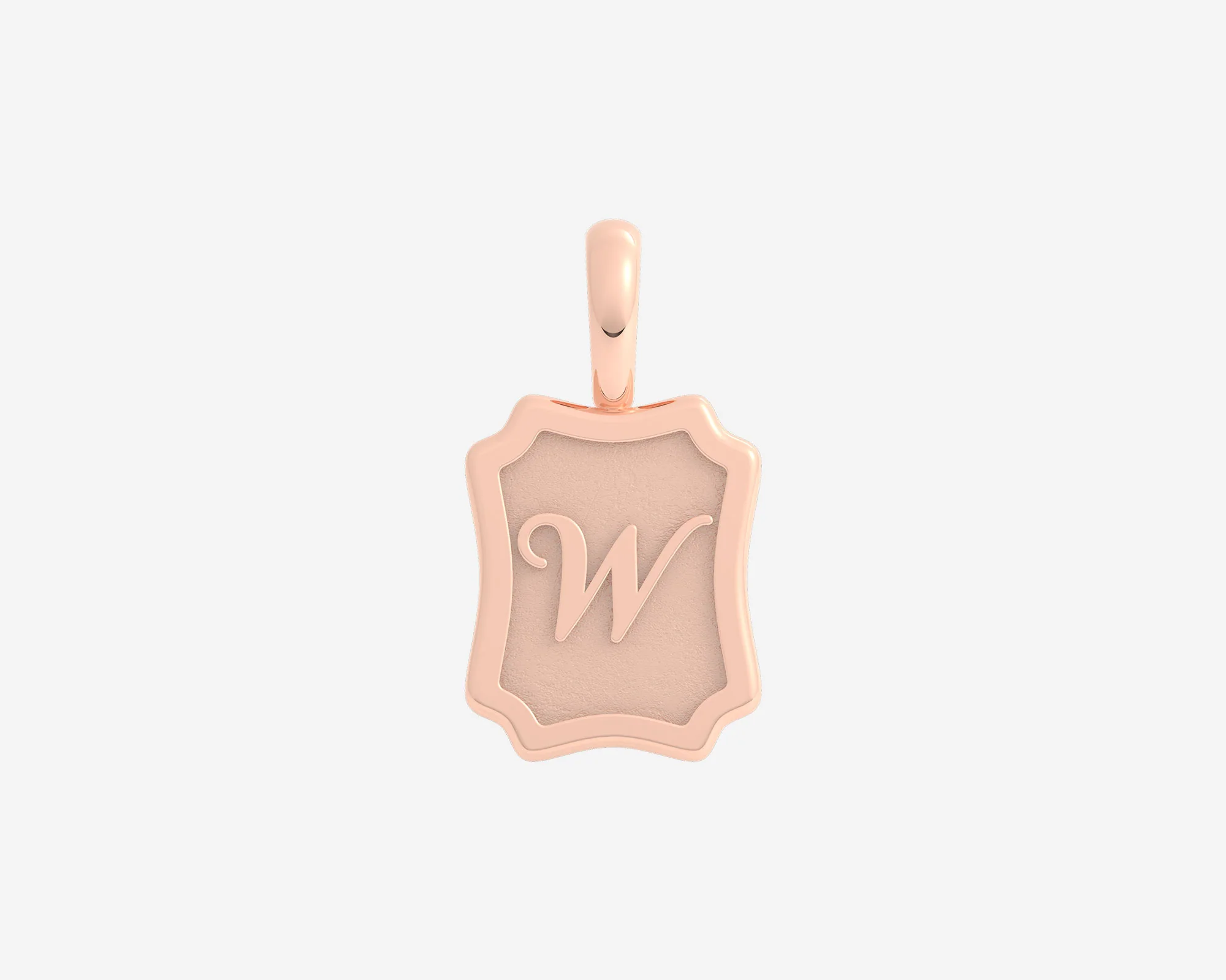 The Small Portrait Initial Pendant - Image 67