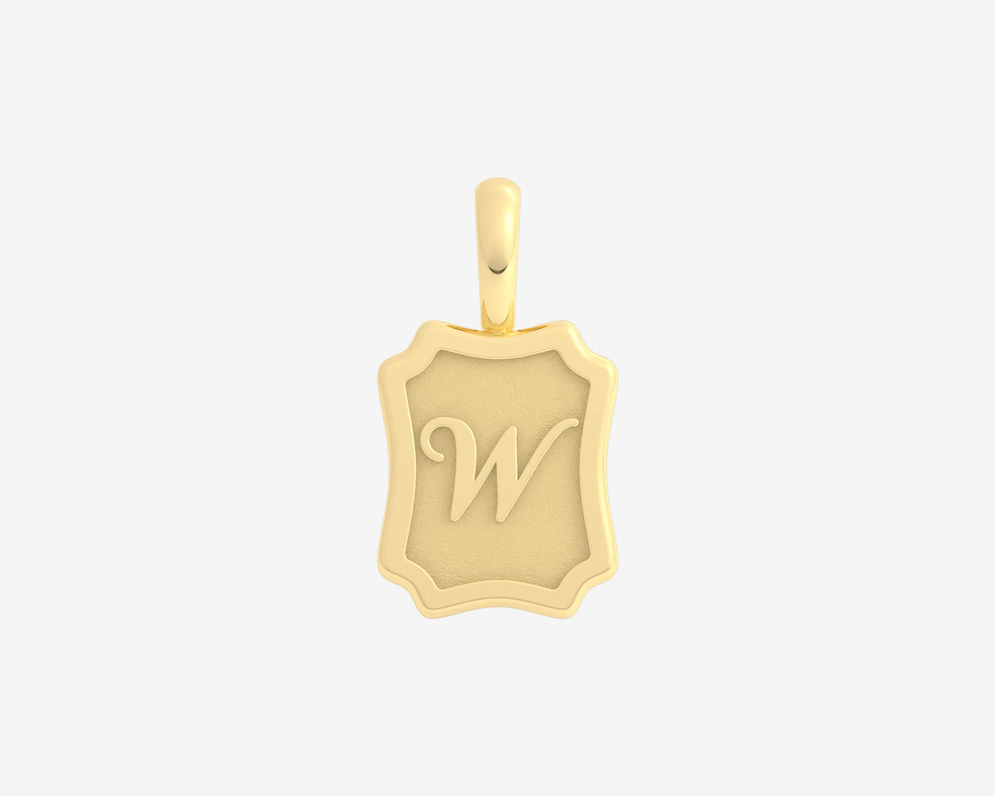 The Small Portrait Initial Pendant - Image 69
