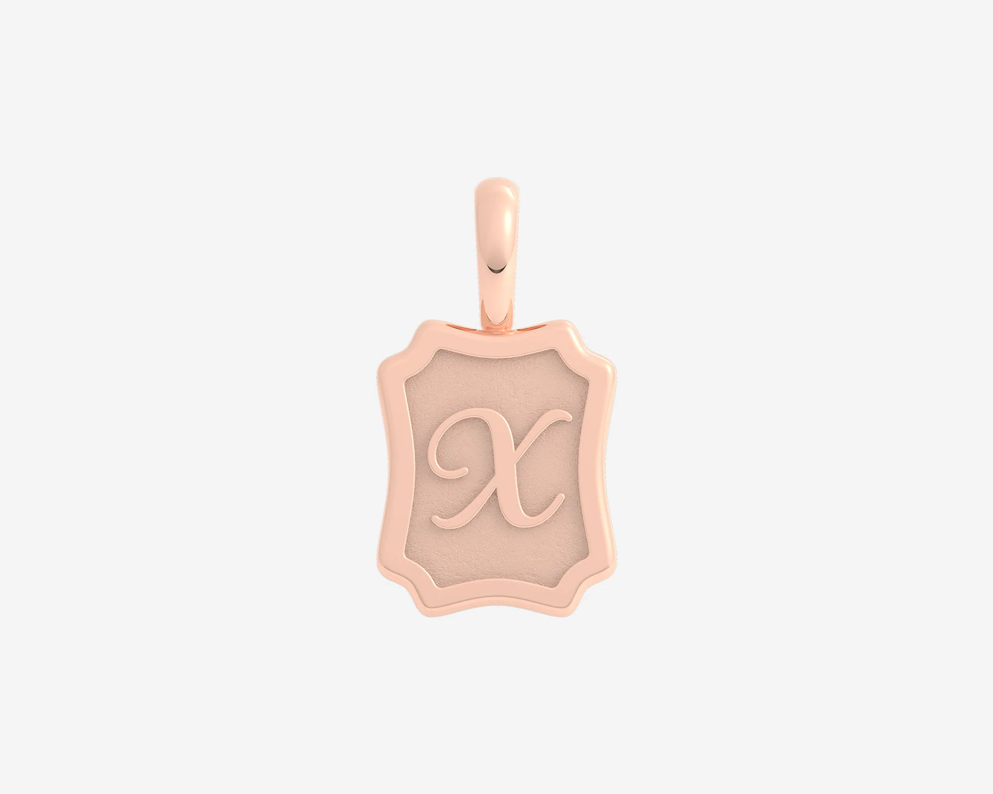 The Small Portrait Initial Pendant - Image 70