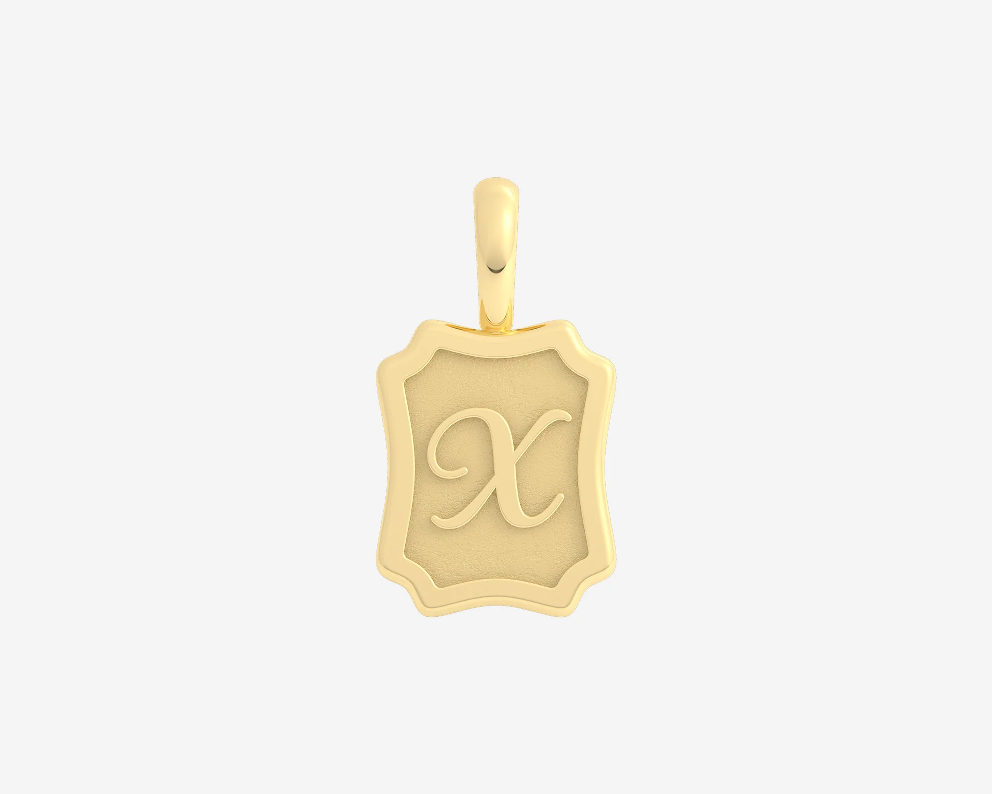The Small Portrait Initial Pendant - Image 72