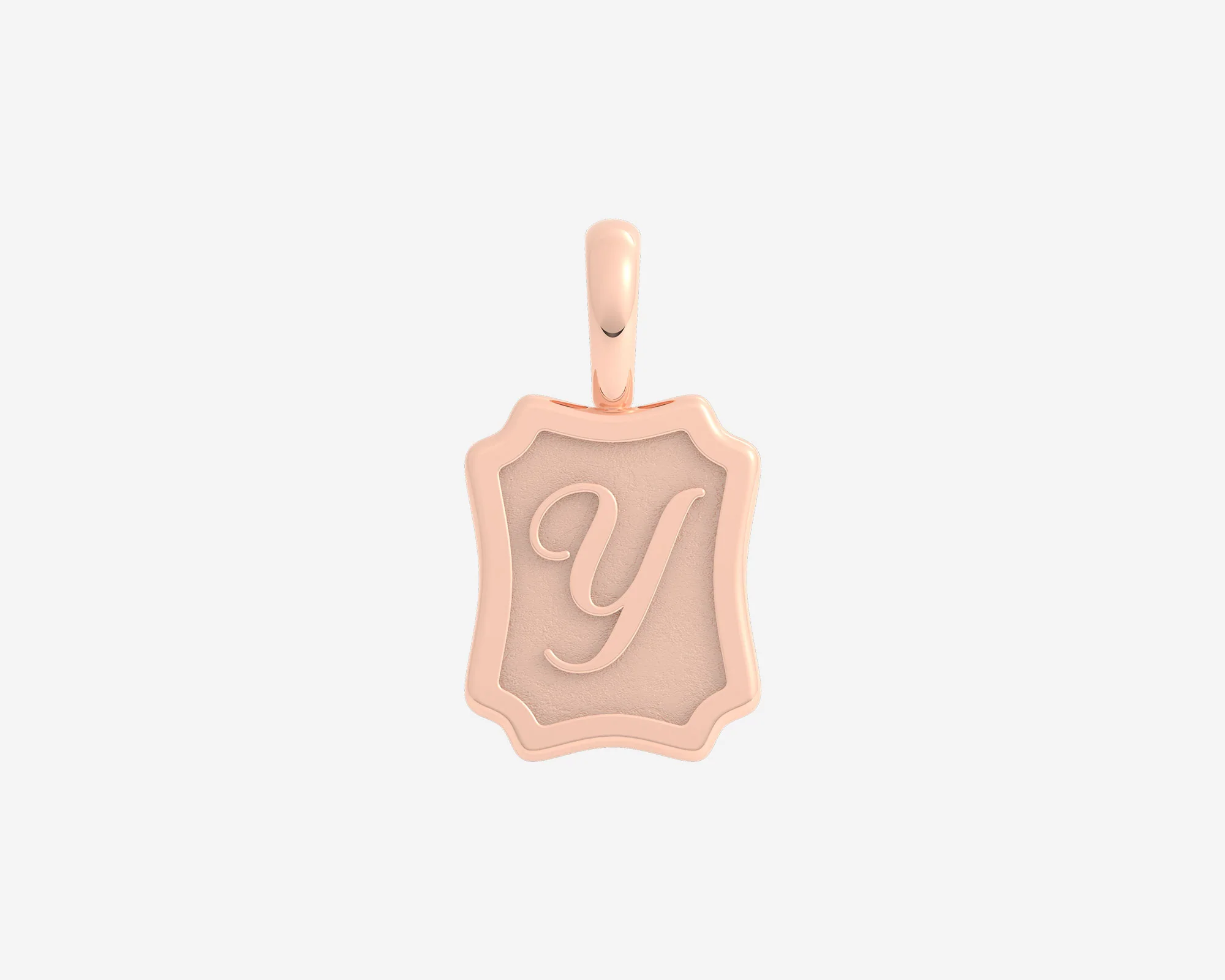 The Small Portrait Initial Pendant - Image 73