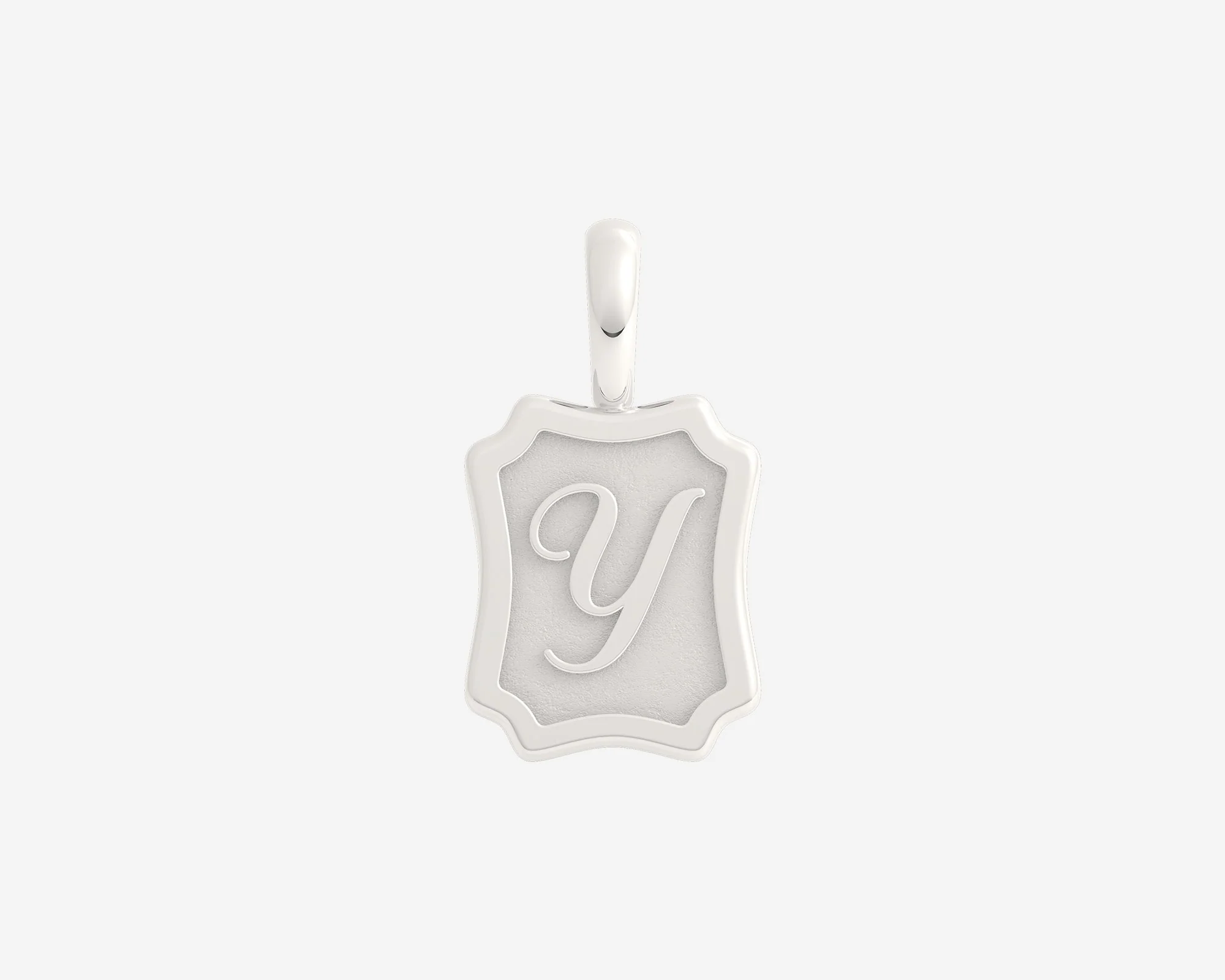 The Small Portrait Initial Pendant - Image 74