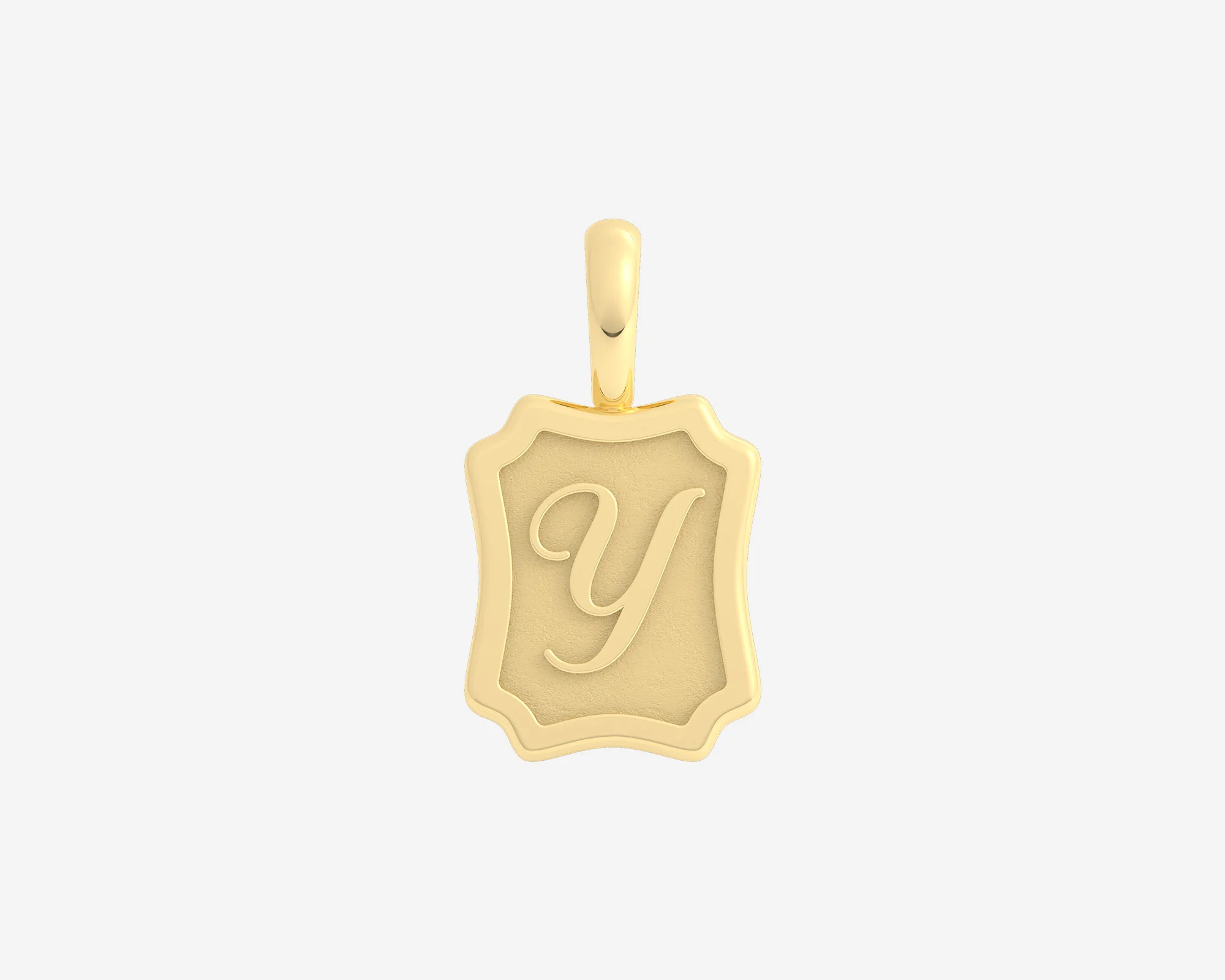 The Small Portrait Initial Pendant - Image 75