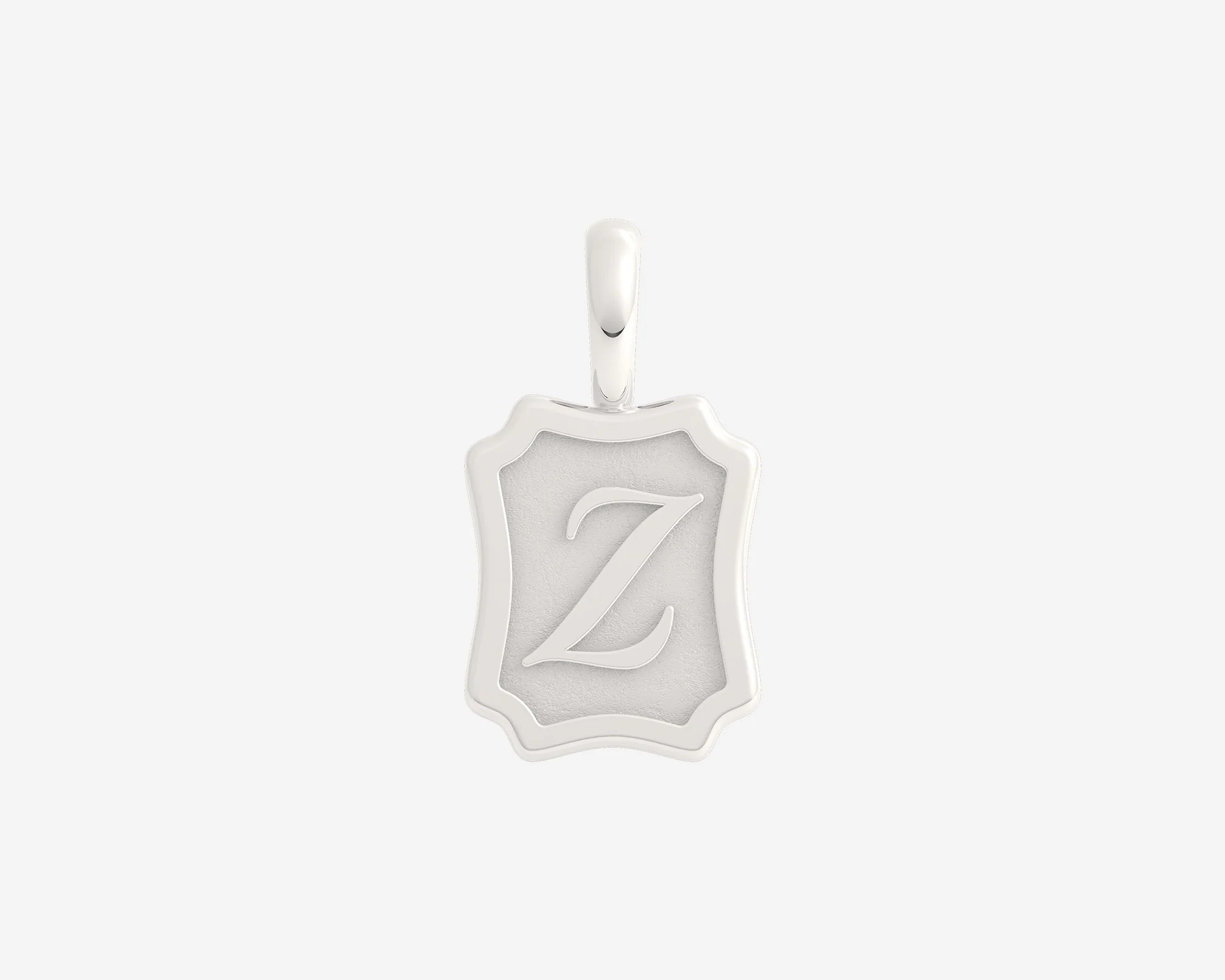 The Small Portrait Initial Pendant - Image 77
