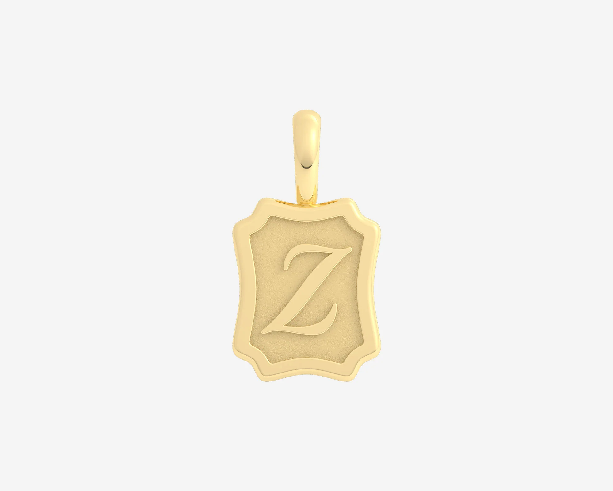 The Small Portrait Initial Pendant - Image 78