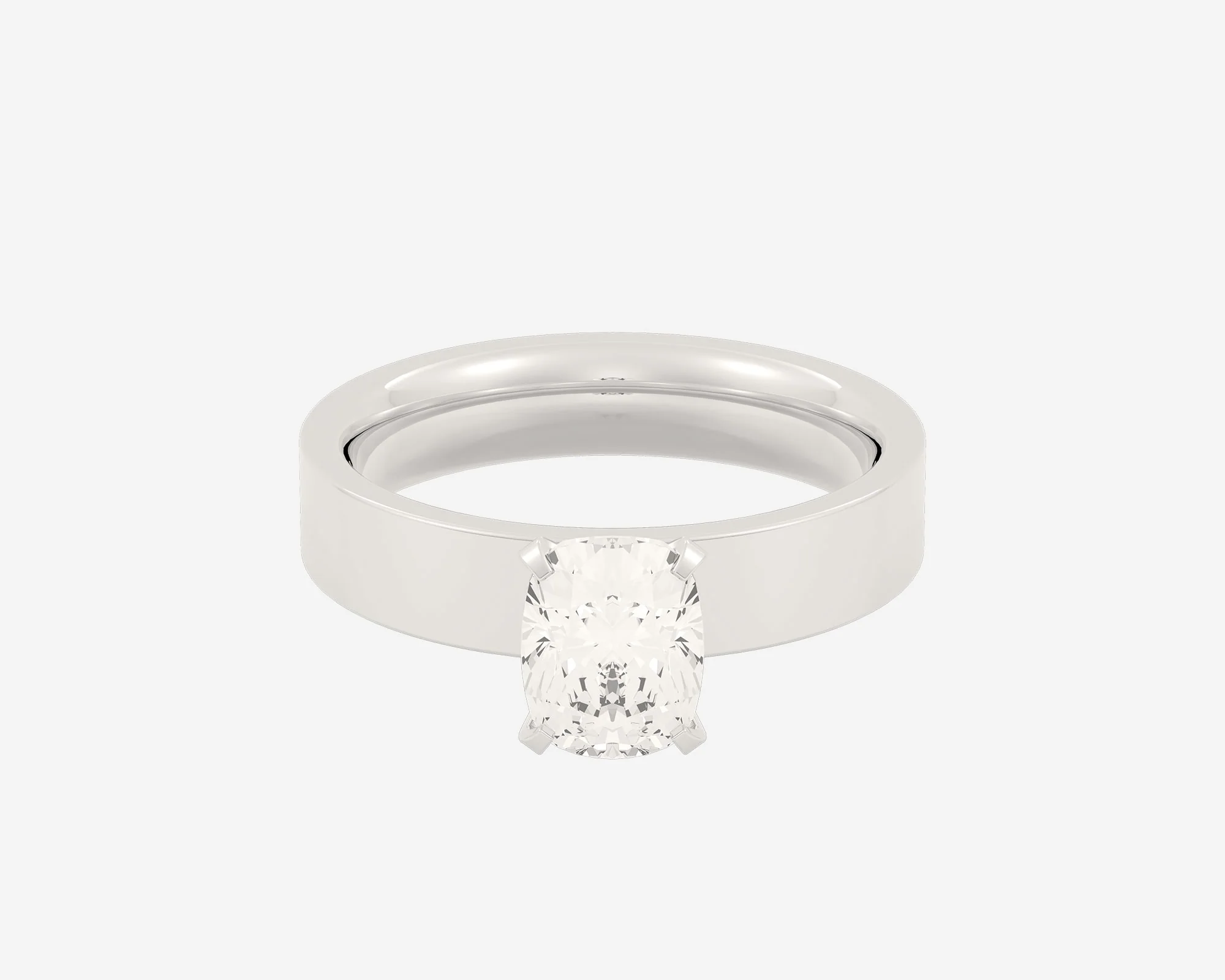The Square Solitaire — Elongated Cushion - Image 11