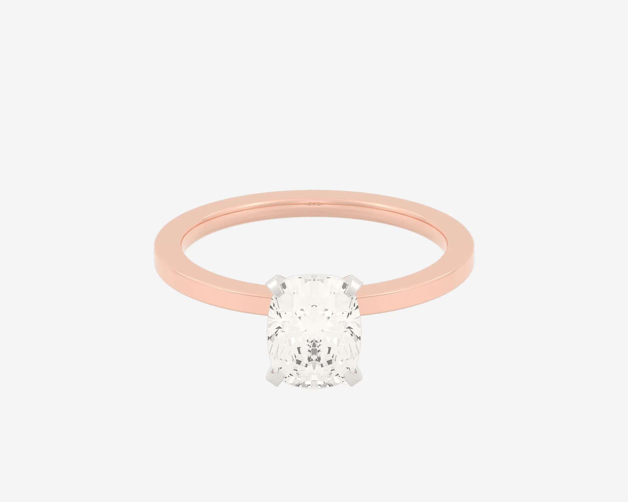 The Square Solitaire — Elongated Cushion - Image 13
