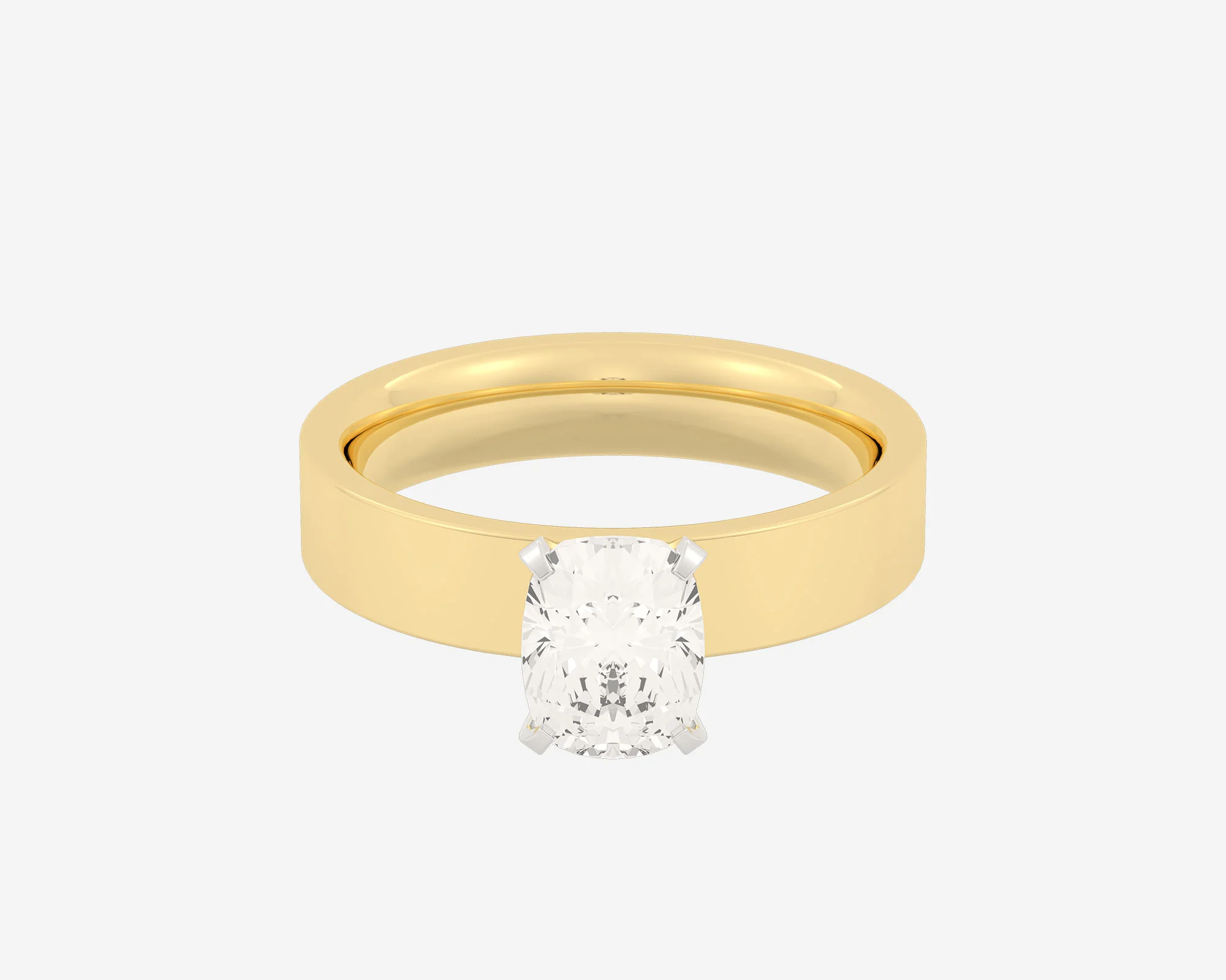 The Square Solitaire — Elongated Cushion - Image 20