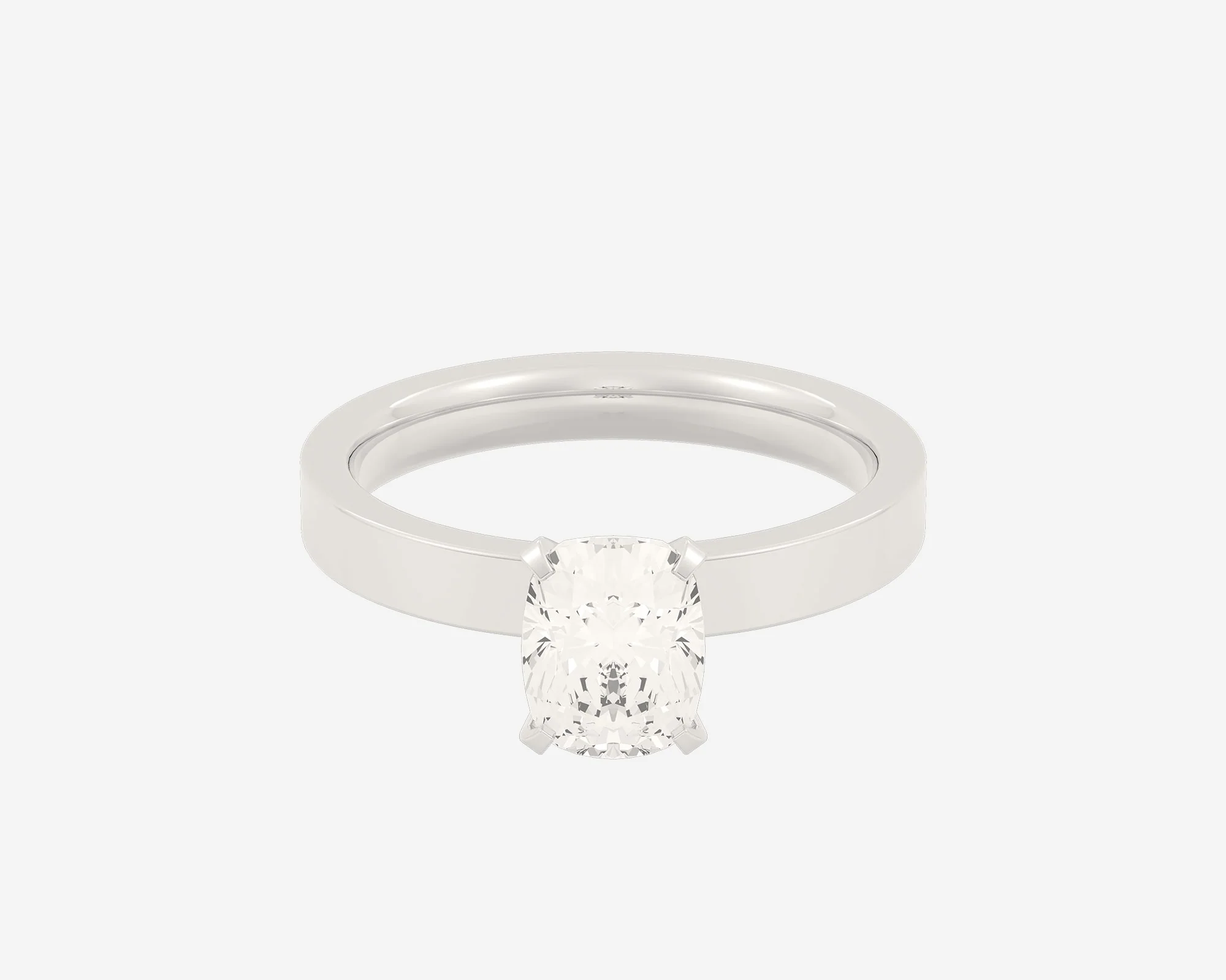 The Square Solitaire — Elongated Cushion - Image 8