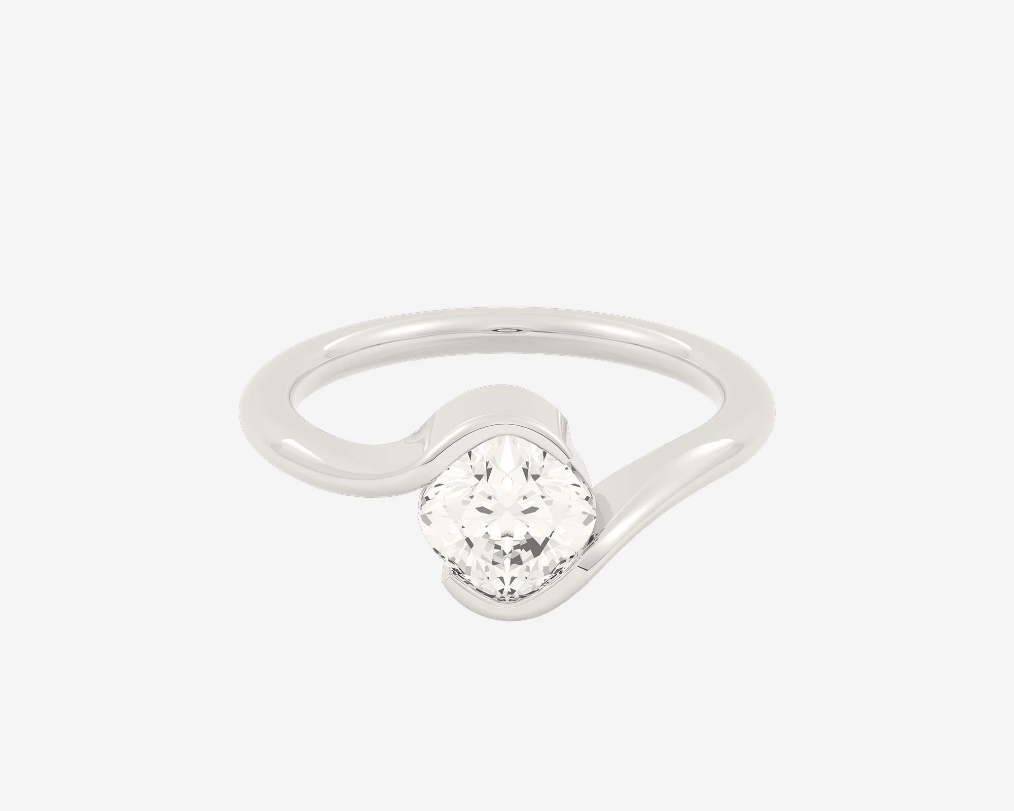 The Within Solitaire — Cushion - Image 2