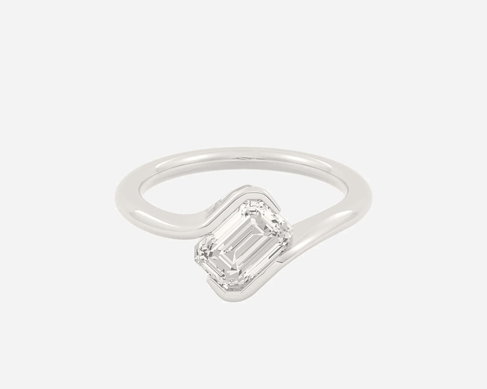 The Within Solitaire — Emerald - Image 2