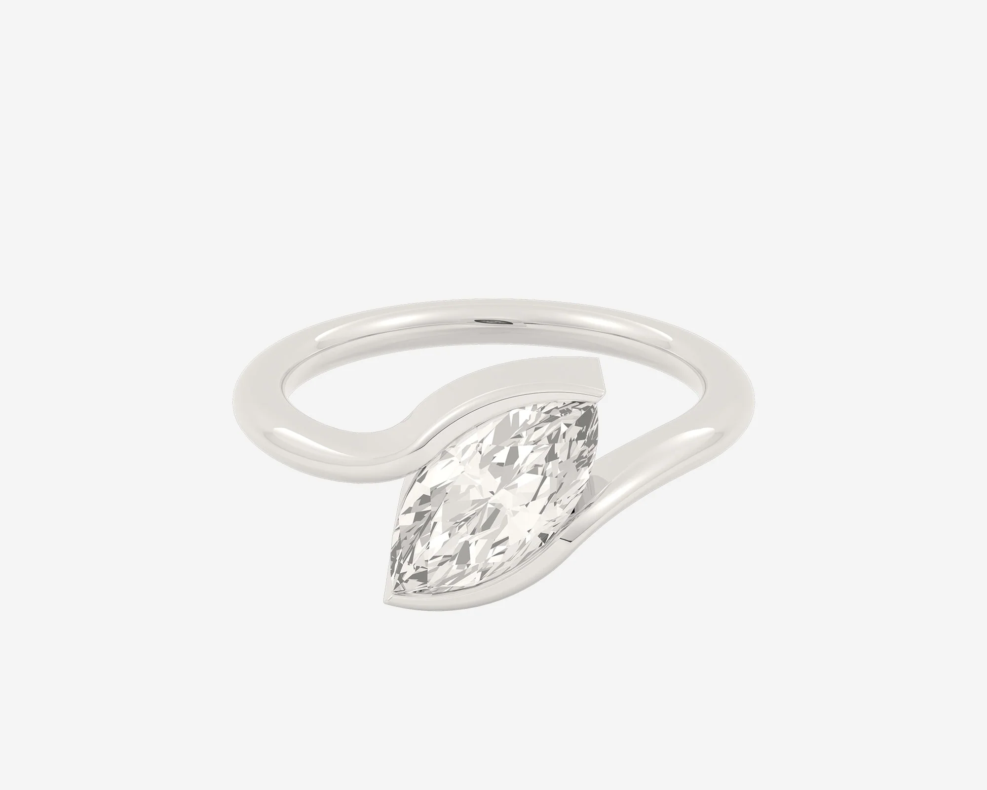 The Within Solitaire — Marquise - Image 2