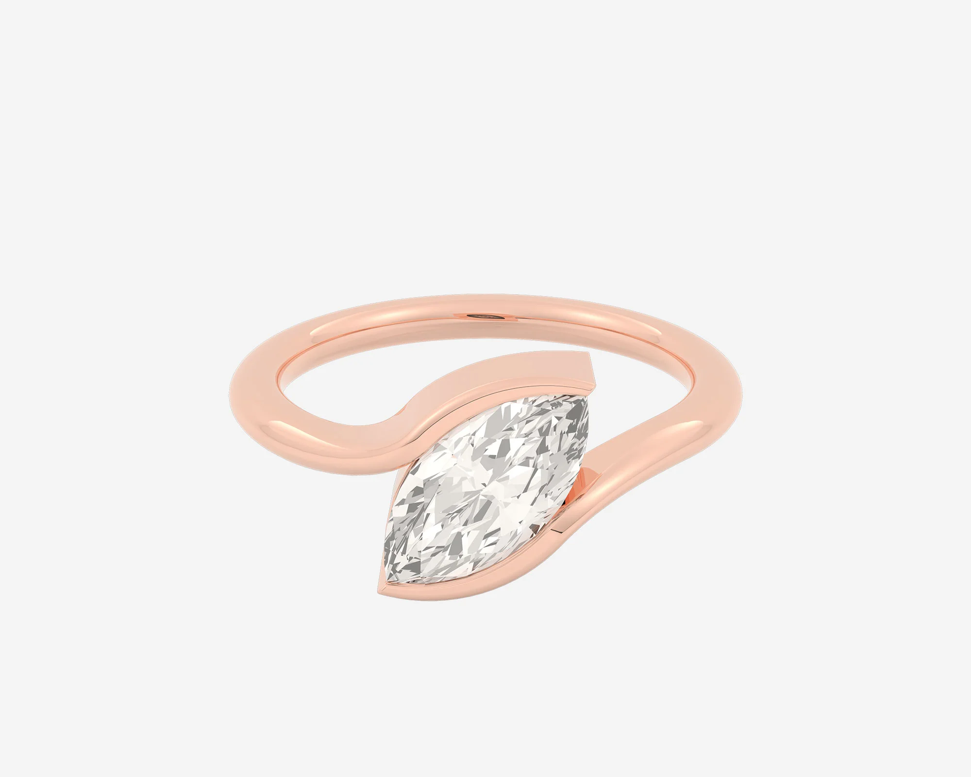 The Within Solitaire — Marquise - Image 3