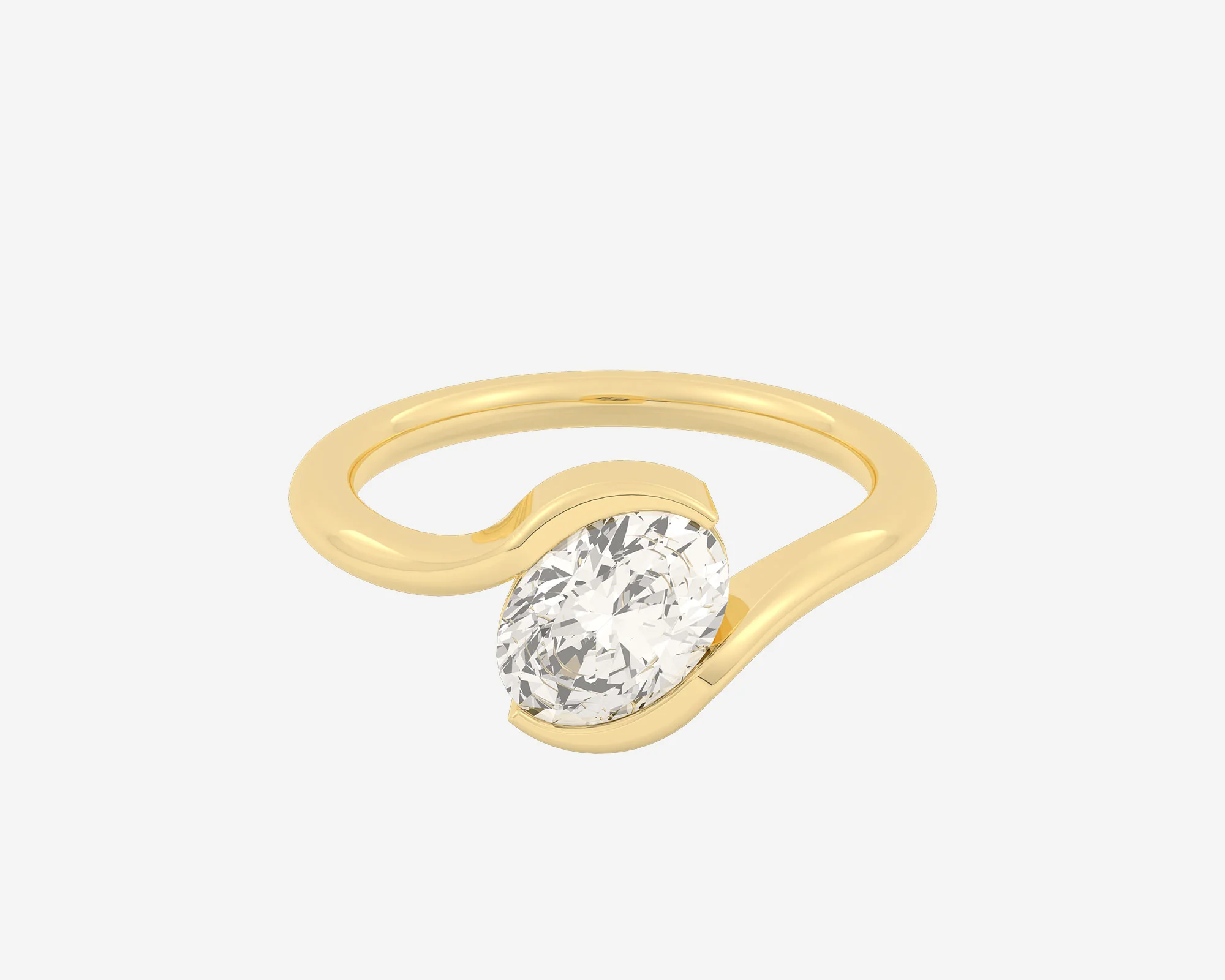 The Within Solitaire — Oval